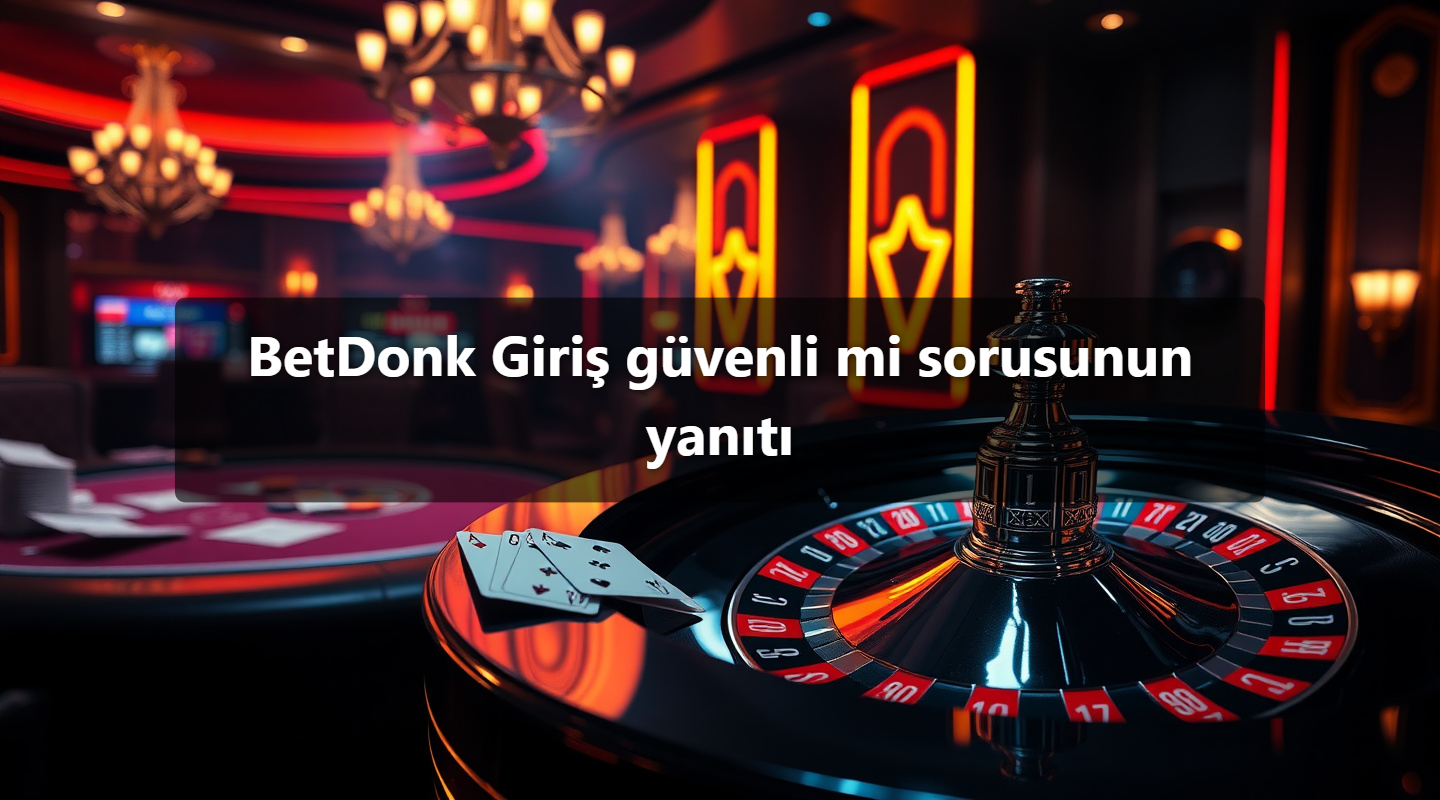 BetDonk Giriş güvenli mi sorusunun yanıtı